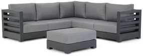 Hoek loungeset 5 personen Aluminium Grijs  Santika Furniture Santika Phantom