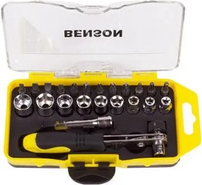 Benson Bit- doppenset 23 dlg + ratel