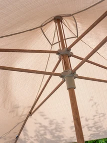 4 Seasons Vivenda stokparasol 270x270 cm. - beach/woodlook