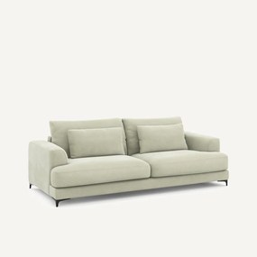 4-zits slaapbank van stonewashed fluweel, Marsile