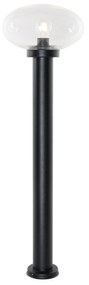 Modern buiten paaltje zwart 100 cm - Elly