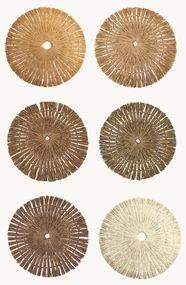 Handgemaakte placemats Tovaglietta, 6-delig