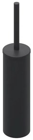 IVY Toiletborstelgarnituur - staand model - middelhoog - mat zwart PED 6500702
