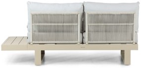 Hoek loungeset 5 personen Aluminium Taupe  Lifestyle Garden Furniture Lorenzo