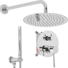 Inbouw regendoucheset Rea Lungo Diamond Chrome + BOX