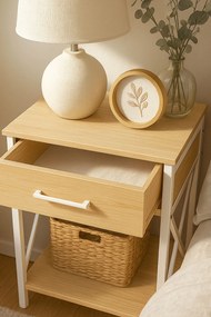 Lesly nachtkastje met lade