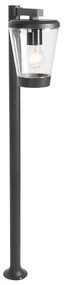 Modern buiten paaltje zwart 100 cm IP44 - Joren Modern E27 IP44 Buitenverlichting