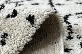 Tapijt, Vloerbekleding BERBER TETUAN B751 zigzag , crème - voor keuken, naar de gang