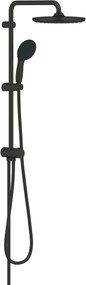 Grohe QuickFix Vitalio Start glijstangset met regendouche en 3 straalsoorten mat zwart
