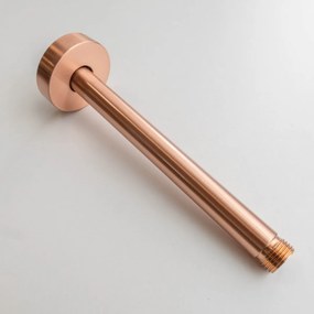 Saniclear Copper douchearm voor plafondmontage 20cm koper geborsteld