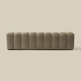 Bankje Zachte Stof Taupe 180 Cm