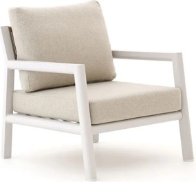 + 15% kassakorting | Lounge tuinstoel | Manifesto Corsano | Aluminium | Wit | Kees Smit Tuinmeubelen