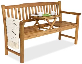 Jolo Garden Point bank met acaciahouten tafel
