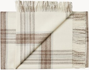 Baby-alpaca plaid Buenos Aires met franjes