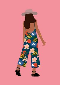 Ilustratie Summer Girl, Rafaela Mascaro