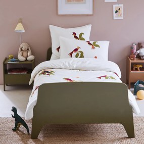 Bed met retro vintage stijl, 1 persoon, Adil