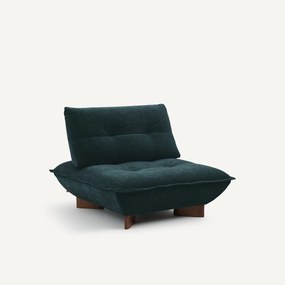 Modulaire zetel in chenille fluweel, Kaori