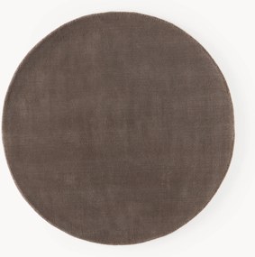 Rond wollen vloerkleed Zayne, handgeweven