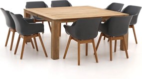 Diningset Hartman | 8 personen | Tuinset teakhout | 9-delig | Kees Smit Tuinmeubelen