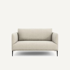2-zits katoenen en linnen bank, Oscar, ontwerp door Emmanuel Gallina