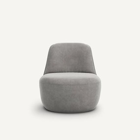 Fauteuil in stonewashed fluweel, Rosebury