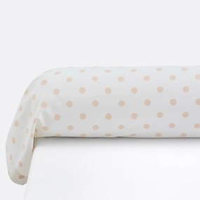 Kussensloop in flanel met stippenprint, Clarisse