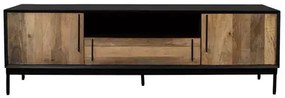 Dutchbone Sideboard Nairobi - Zwart/Bruin