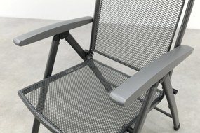 Royal Garden Balero ronde verstelbare tuinset strekmetaal Ø90 cm.
