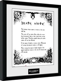 Ingelijste poster Death Note - Death Note