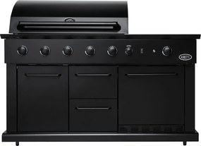 Boretti Luciano Nero buitenkeuken incl. beschermhoes