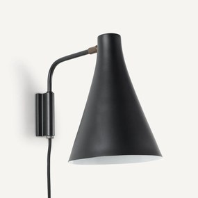 Richtbare metalen wandlamp, Jameson