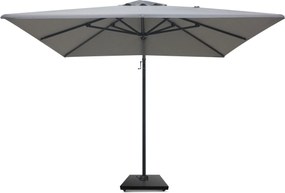 Zweefparasol  2.6x3.5m Concrete (excl. voet) Grijs-antraciet Camello Luna