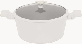 Braadpan Matte Cream-gold met deksel