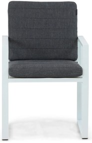 Tuinstoel Aluminium Wit Lifestyle Garden Furniture Nuno
