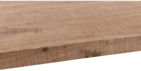 Goossens Basic Salontafel Arcade rechthoekig, hout mango bruin, urban industrieel, 110 x 45 x 60 cm