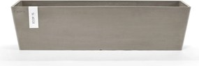Ecopots bloempot Bruges 80 - Rechthoekig - Taupe - 80,8cm x 20cm x H20,3cm