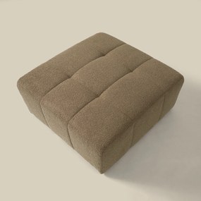 PEPP Interiors Wave Hocker Met Stiksels Teddy Bruin