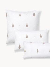 Flanellen kussenhoes X-mas Tree met kerstmotief