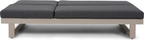 Lifestyle Garden Furniture Massimo Ligbed Met Kussen Loft/carbon Aluminium Taupe