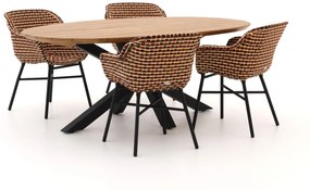 + 15% kassakorting | Diningset Hartman | 4 personen | Tuinset teakhout | 5-delig | Kees Smit Tuinmeubelen