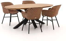 Hartman Delphine/Stephanie 200cm dining tuinset 5-delig