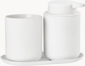 Badkameraccessoires Ume van steengoed, 3-delig