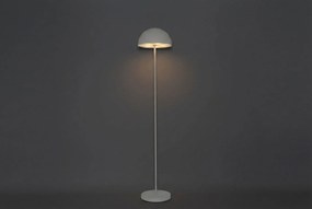 Buiten Vloerlamp Mushroom Wit Oplaadbaar -staps Dimbaar - Keira Kunststof /Staal Wit
