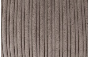 Goossens Bank Ravenia bruin, stof, 2-zits, stijlvol landelijk met ligelement links