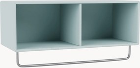 Wandrek Coat van hout met kledingstang