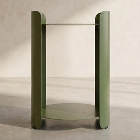 Dutchbone Navagio Design Bijzettafel Groen - 31 X 31cm.