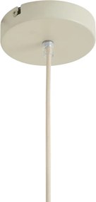 Japandi hanglamp beige organisch 65cm - Hat