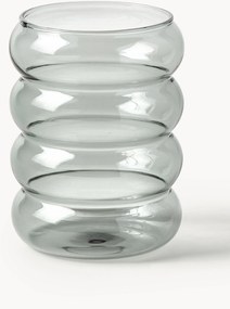 Mondgeblazen waterglazen Bubbly, 4-delig