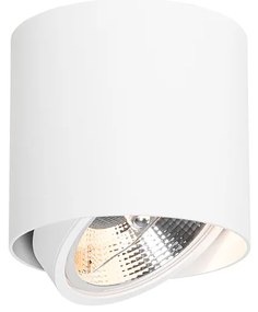 Smart opbouwspot wit draai- en kantelbaar incl. Wifi GU10 111mm - Impact