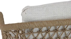 Tuinset 10 personen 400 cm Aluminium/wicker Taupe Coco Bali/Brighton